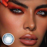 Lentes de contacto de color azul Dione